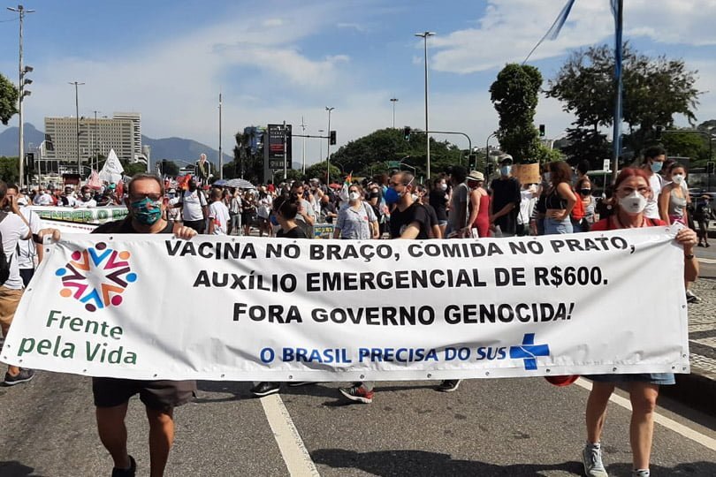 Frente pela Vida mobiliza cidadania e a importância da vacinação junto