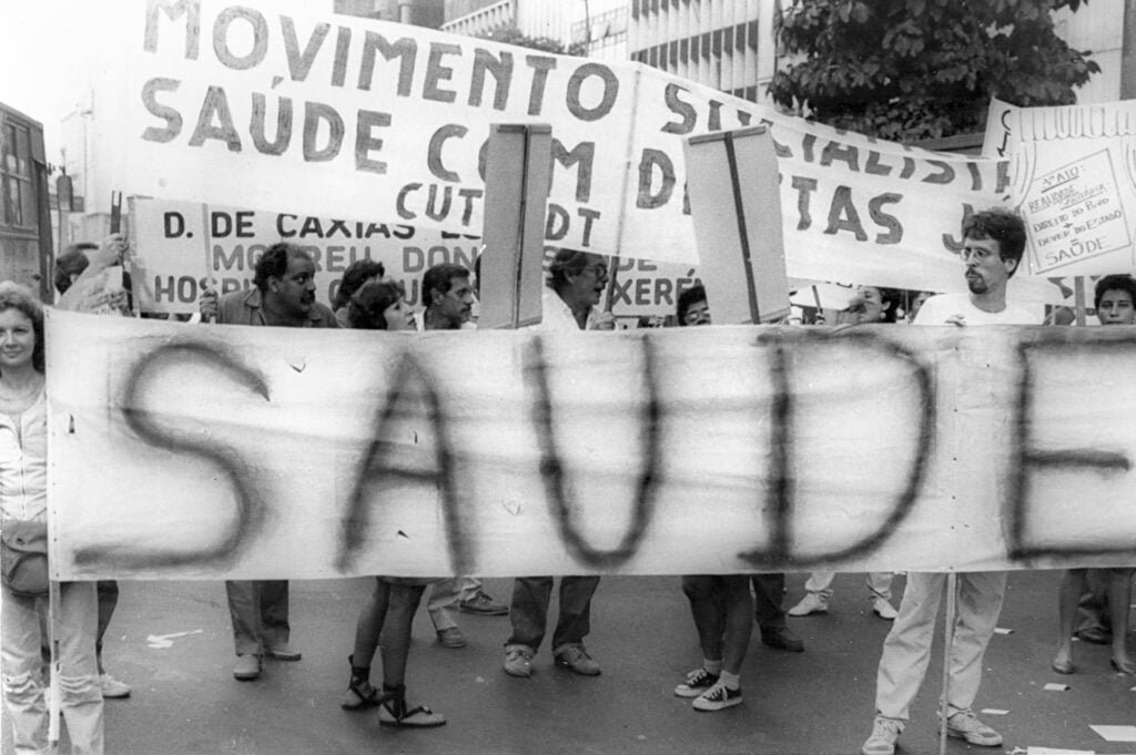 Manifestação Pró-Constituinte | Foto: Erik B. Pinto/ Acervo Radis