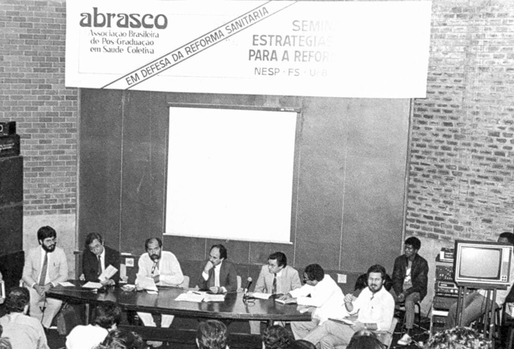 Seminário "Estratégias para a Reforma Sanitária", organizado pela Abrasco em 1987 | Acervo Radis