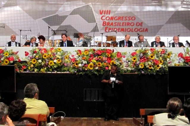 Encerramento do 8º Congresso Brasileiro de Epidemiologia, em São Paulo, 2011 | Acervo Abrasco